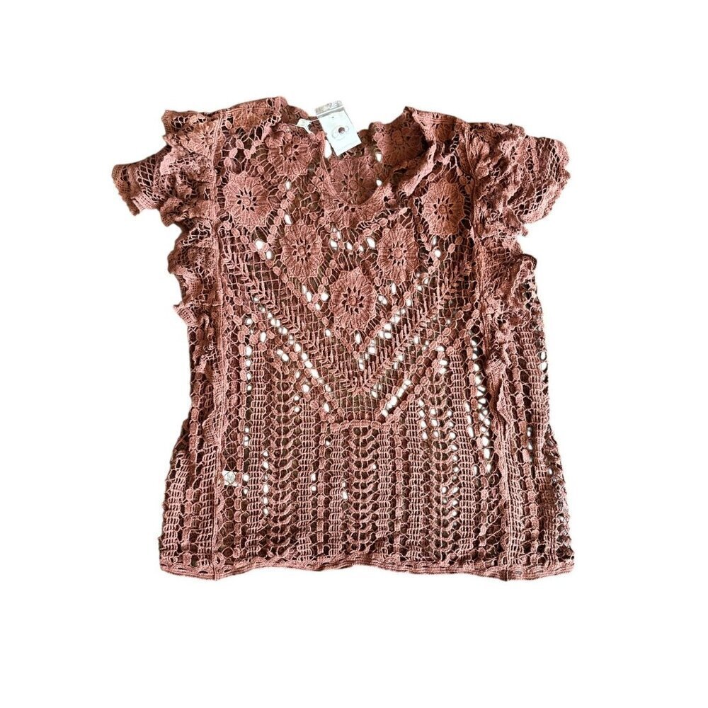 CATO Women's Brown Knitted Top - Picture 2 of 5